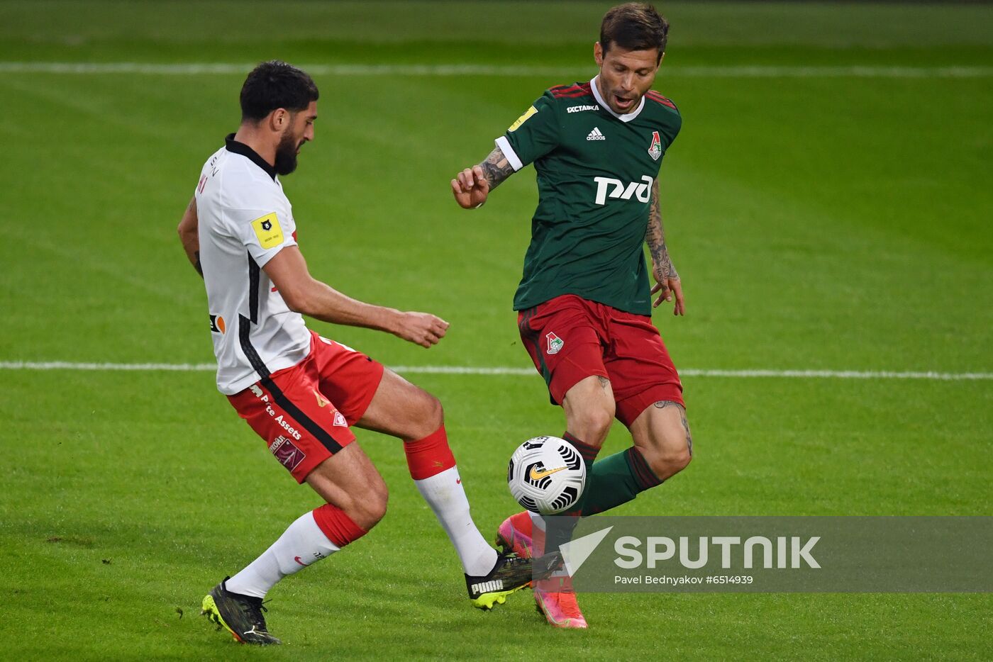 Russia Soccer Premier-League Lokomotiv - Spartak