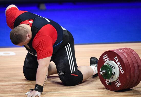 Russia Weightlifting European Championships