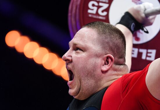 Russia Weightlifting European Championships
