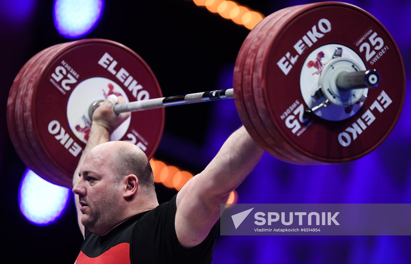 Russia Weightlifting European Championships