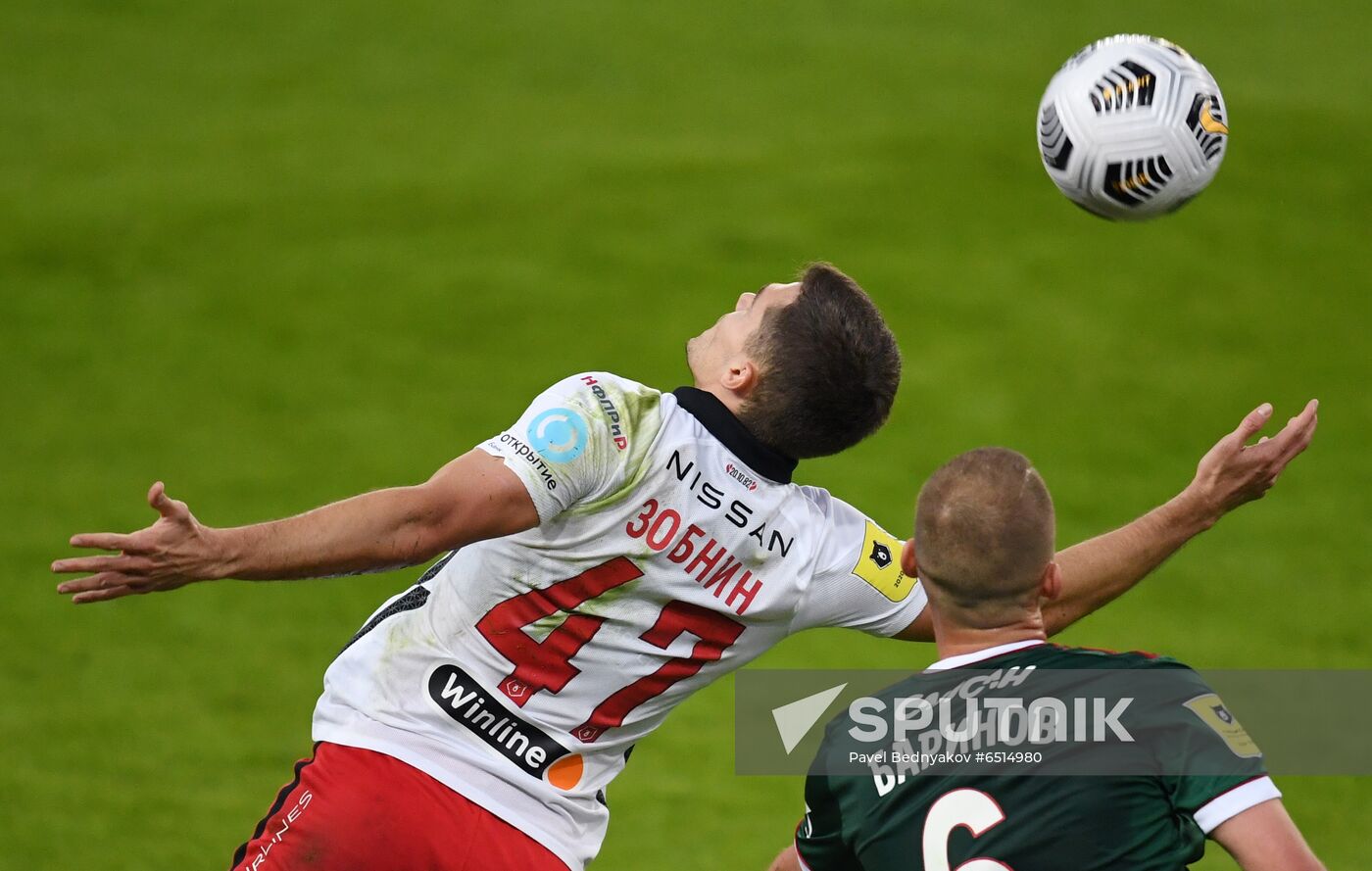 Russia Soccer Premier-League Lokomotiv - Spartak