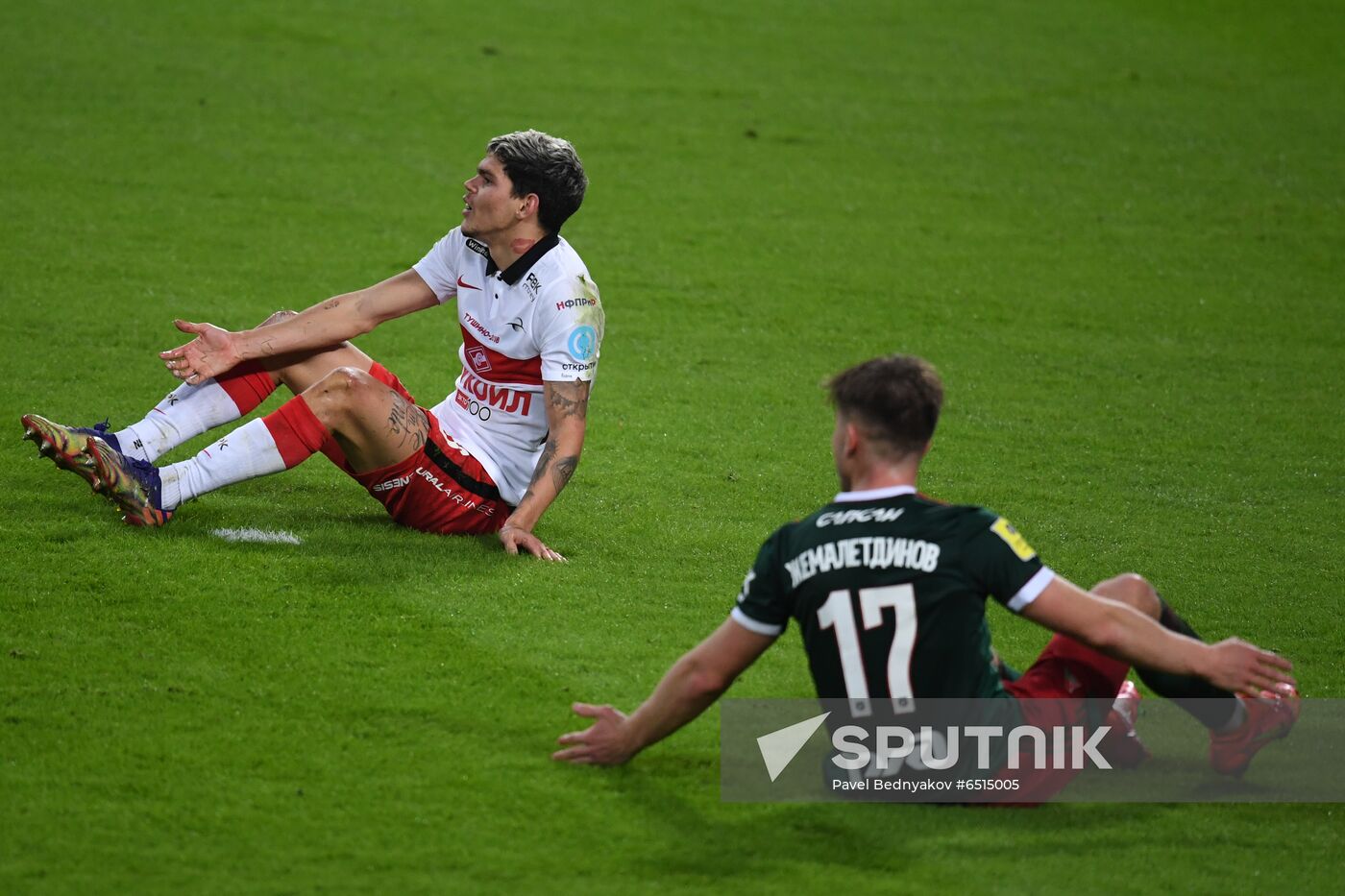 Russia Soccer Premier-League Lokomotiv - Spartak