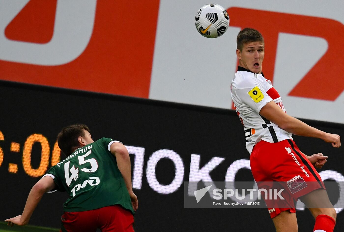 Russia Soccer Premier-League Lokomotiv - Spartak