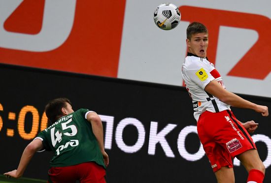 Russia Soccer Premier-League Lokomotiv - Spartak