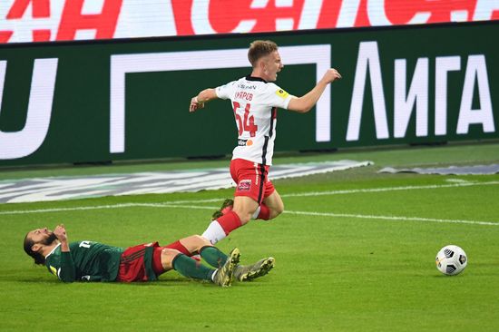 Russia Soccer Premier-League Lokomotiv - Spartak