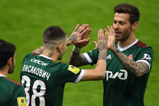 Russia Soccer Premier-League Lokomotiv - Spartak