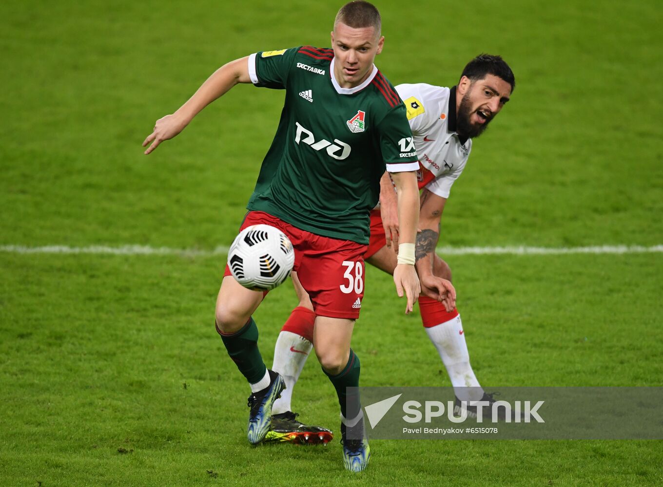 Russia Soccer Premier-League Lokomotiv - Spartak