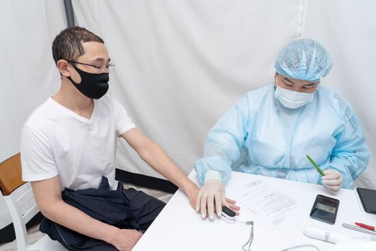 Kazakhstan Russia Coronavirus Vaccination 