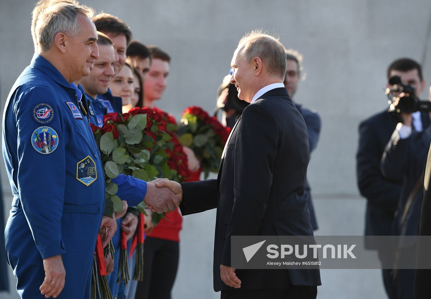 Russia Putin Cosmonautics Day