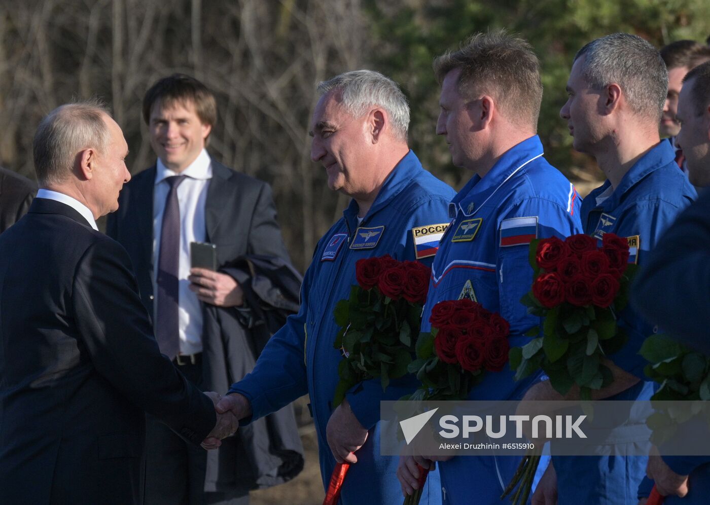 Russia Putin Cosmonautics Day