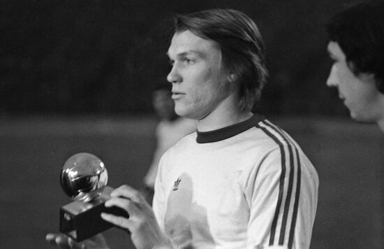 Football player Oleg Blokhin