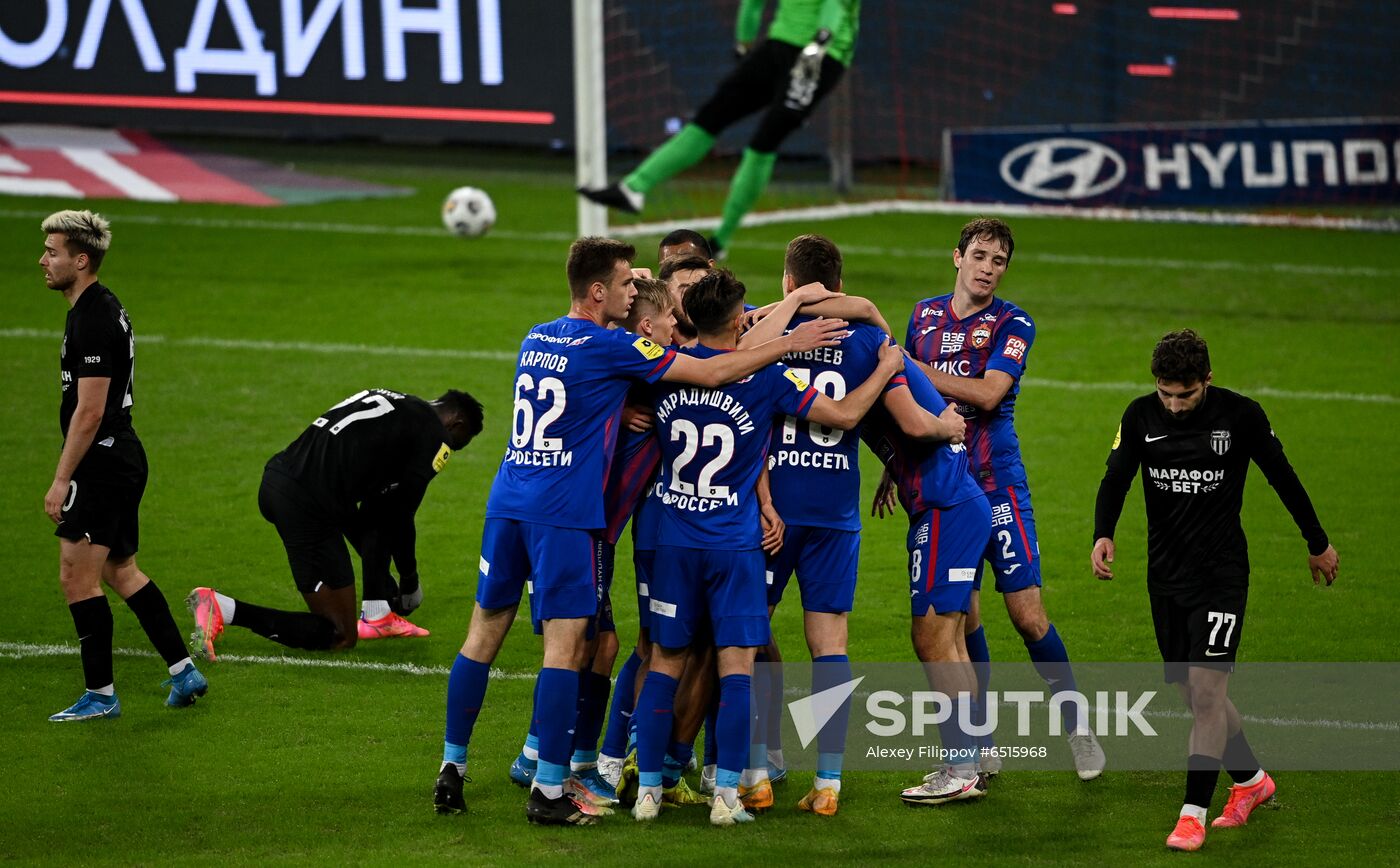 Russia Soccer Premier-League CSKA - Rotor