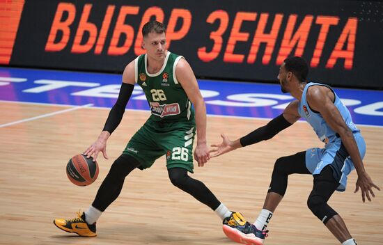 Russia Basketball Euroleague Zenit- Panathinaikos