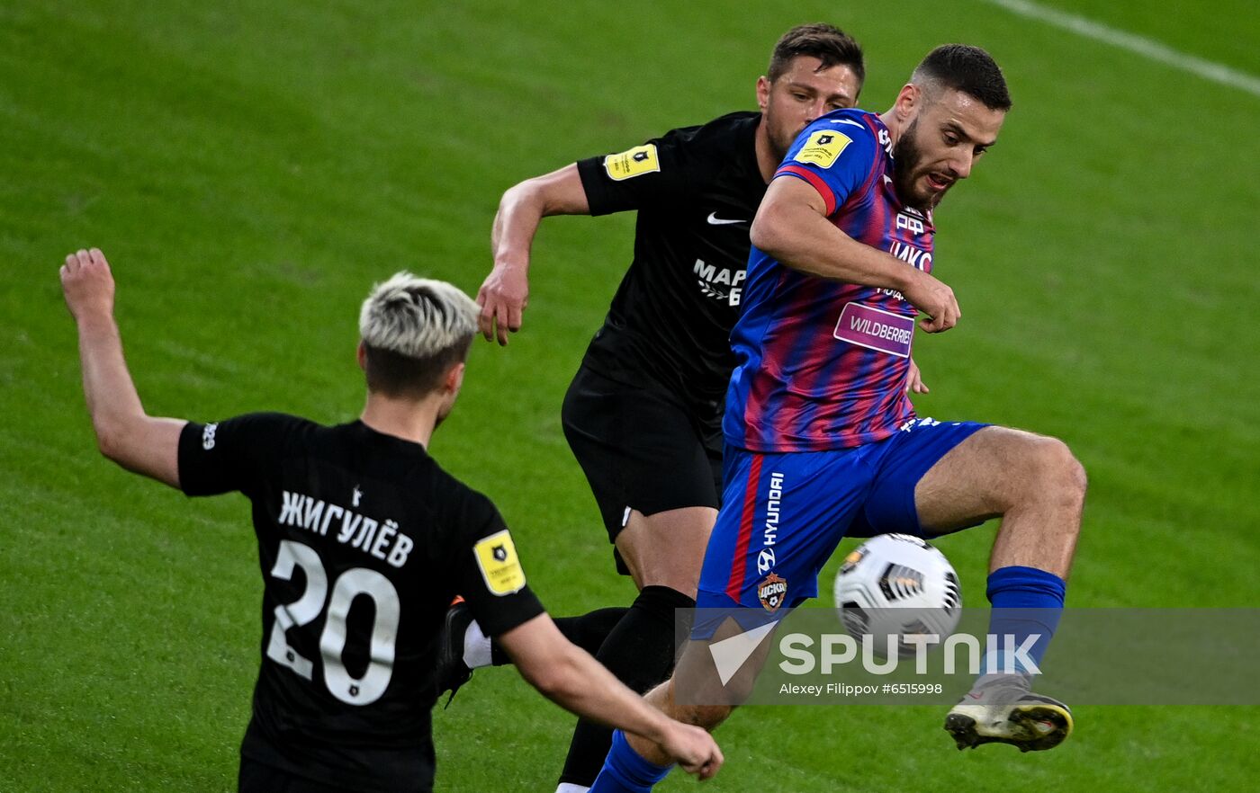 Russia Soccer Premier-League CSKA - Rotor