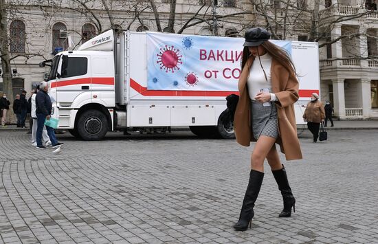 Russia Coronavirus Vaccination