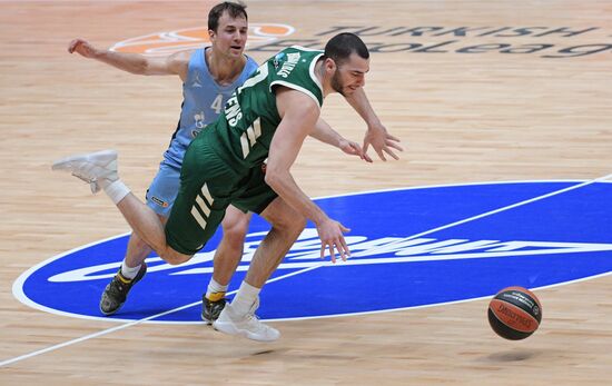Russia Basketball Euroleague Zenit- Panathinaikos