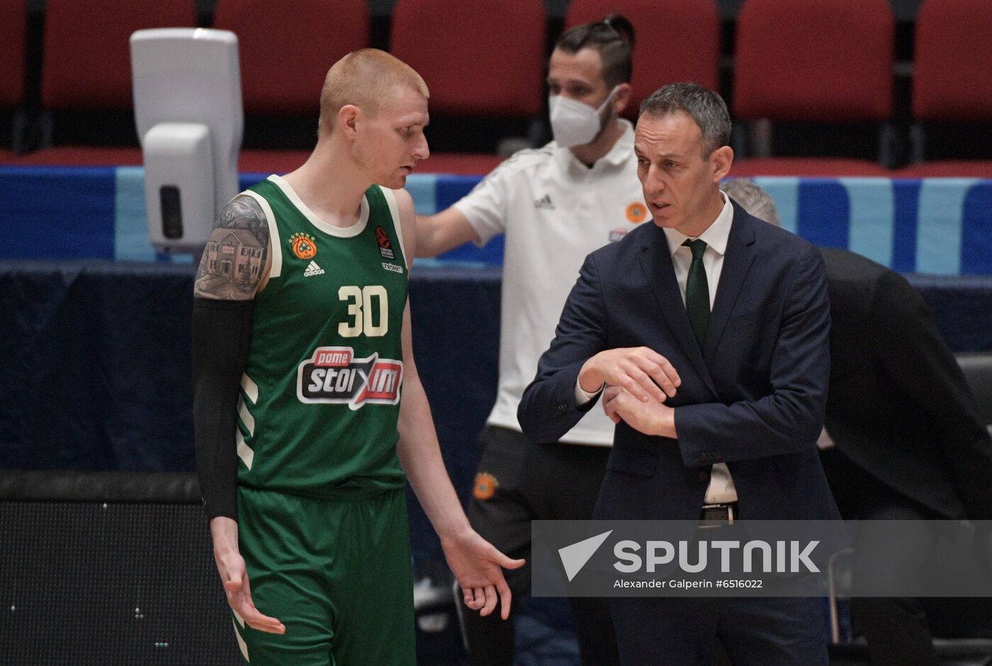 Russia Basketball Euroleague Zenit- Panathinaikos
