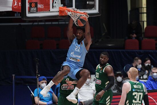 Russia Basketball Euroleague Zenit- Panathinaikos