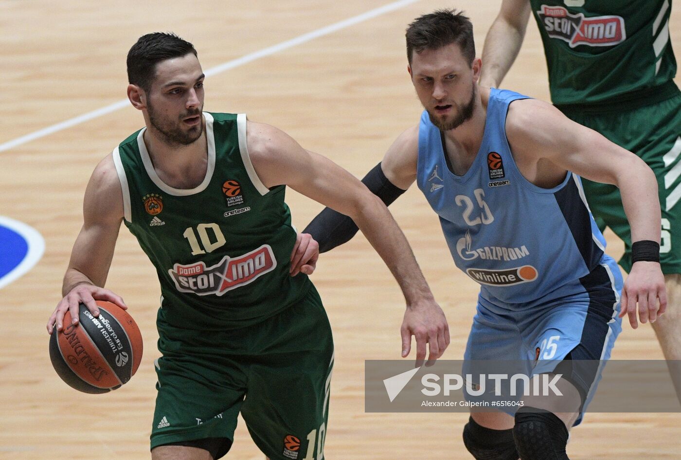 Russia Basketball Euroleague Zenit- Panathinaikos