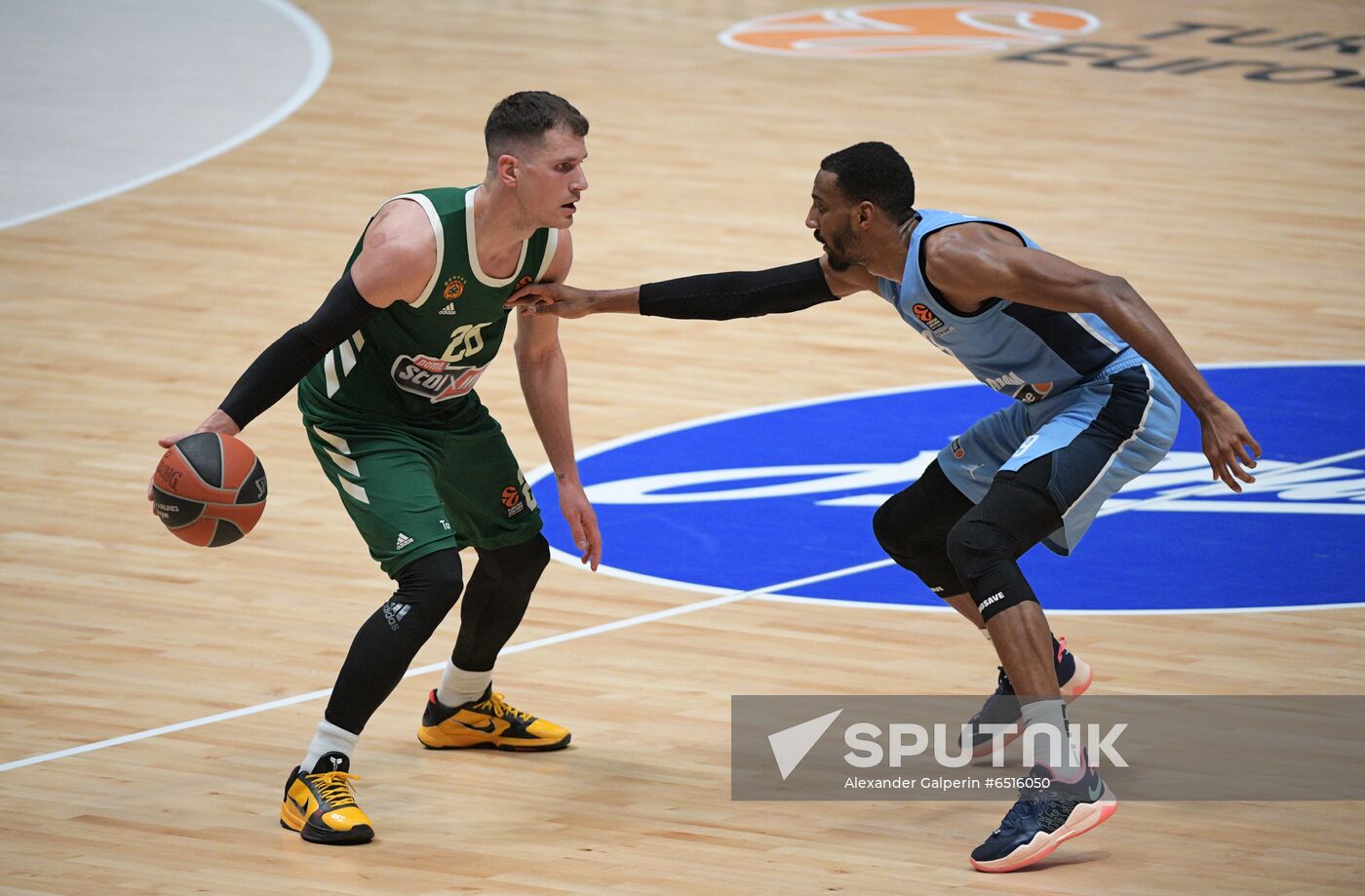 Russia Basketball Euroleague Zenit- Panathinaikos