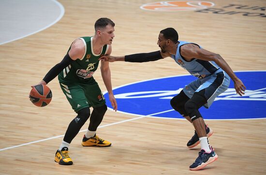 Russia Basketball Euroleague Zenit- Panathinaikos