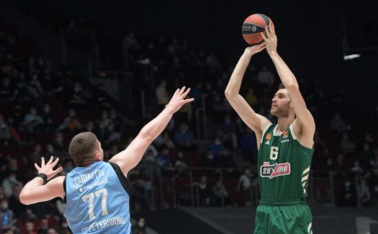 Russia Basketball Euroleague Zenit- Panathinaikos