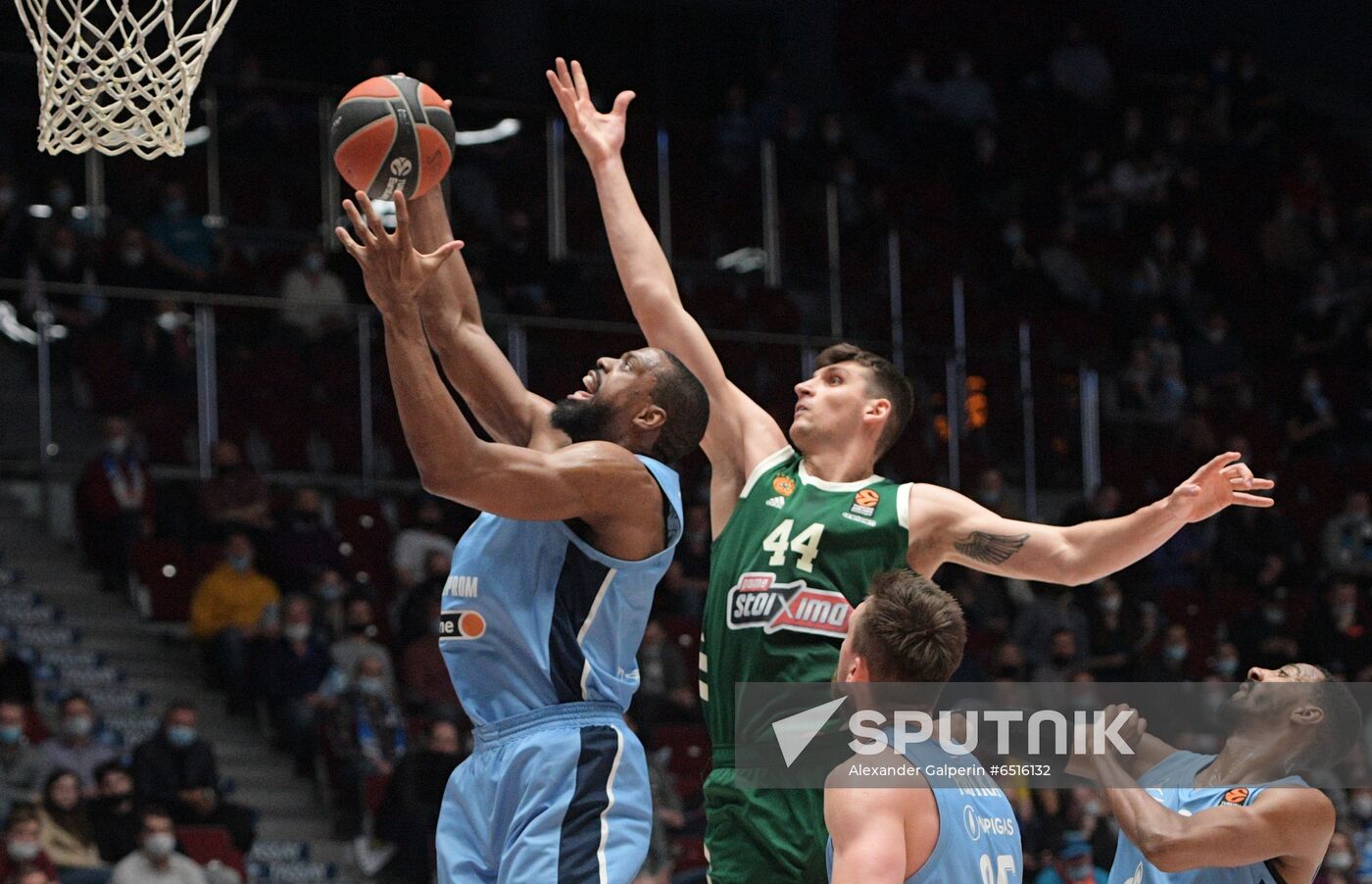 Russia Basketball Euroleague Zenit- Panathinaikos