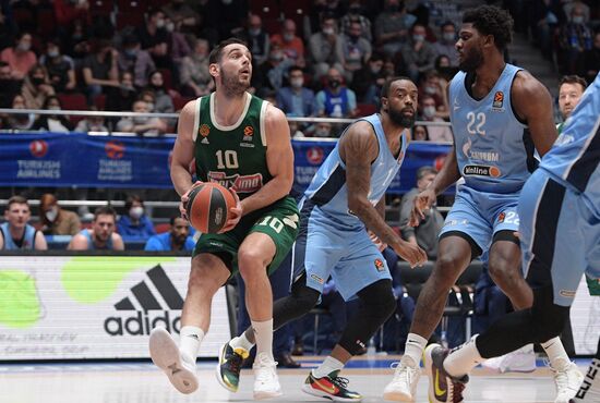 Russia Basketball Euroleague Zenit- Panathinaikos