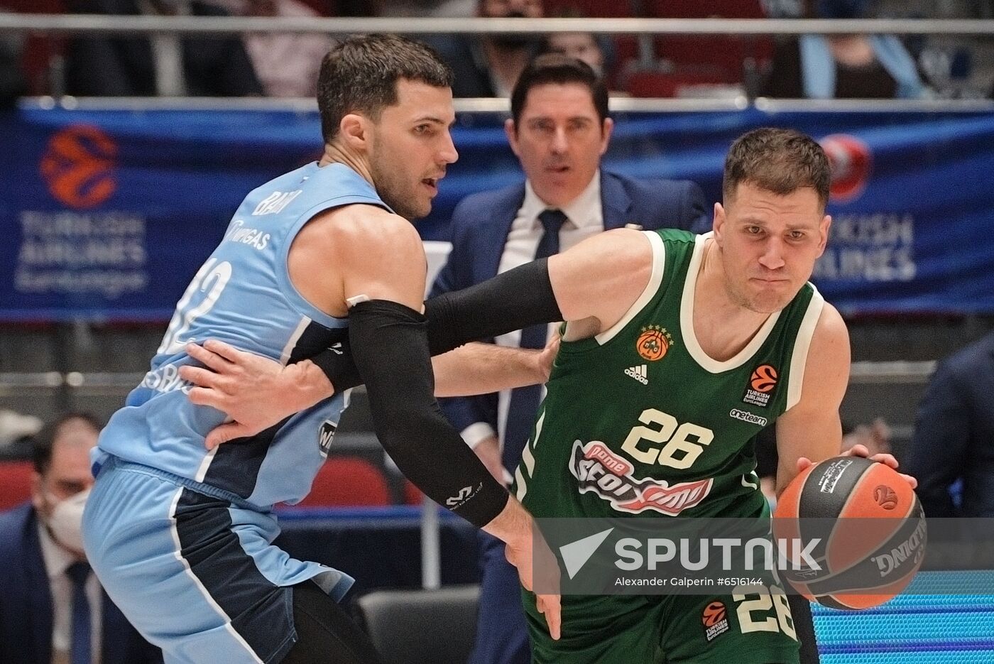 Russia Basketball Euroleague Zenit- Panathinaikos