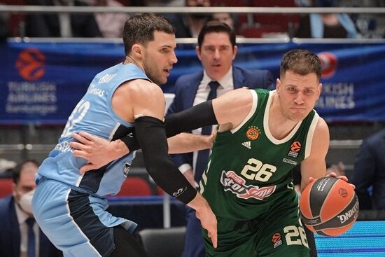 Russia Basketball Euroleague Zenit- Panathinaikos