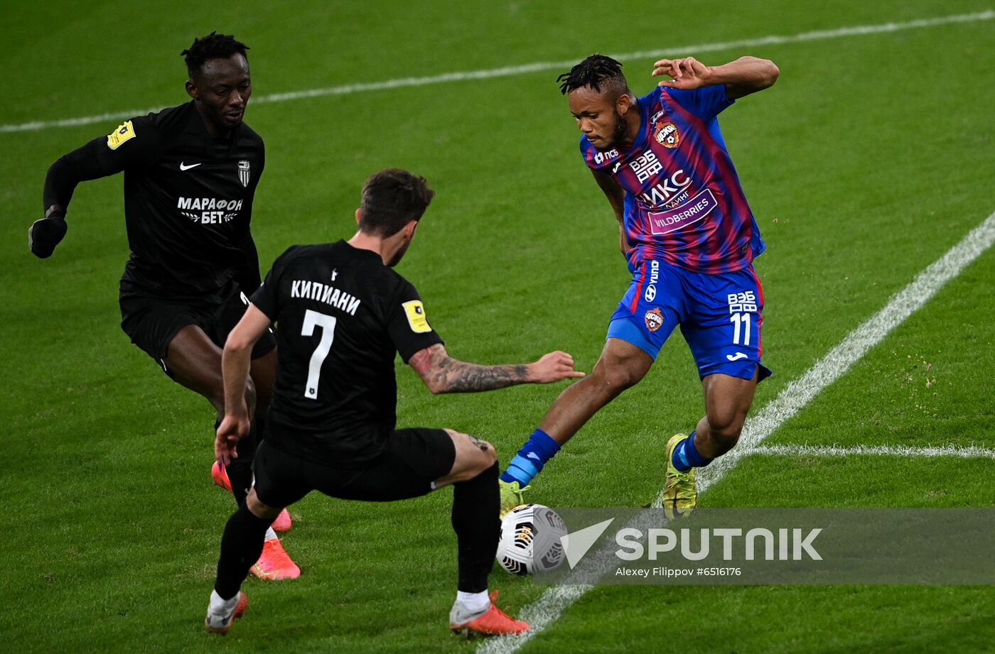 Russia Soccer Premier-League CSKA - Rotor