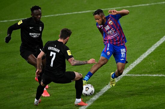 Russia Soccer Premier-League CSKA - Rotor