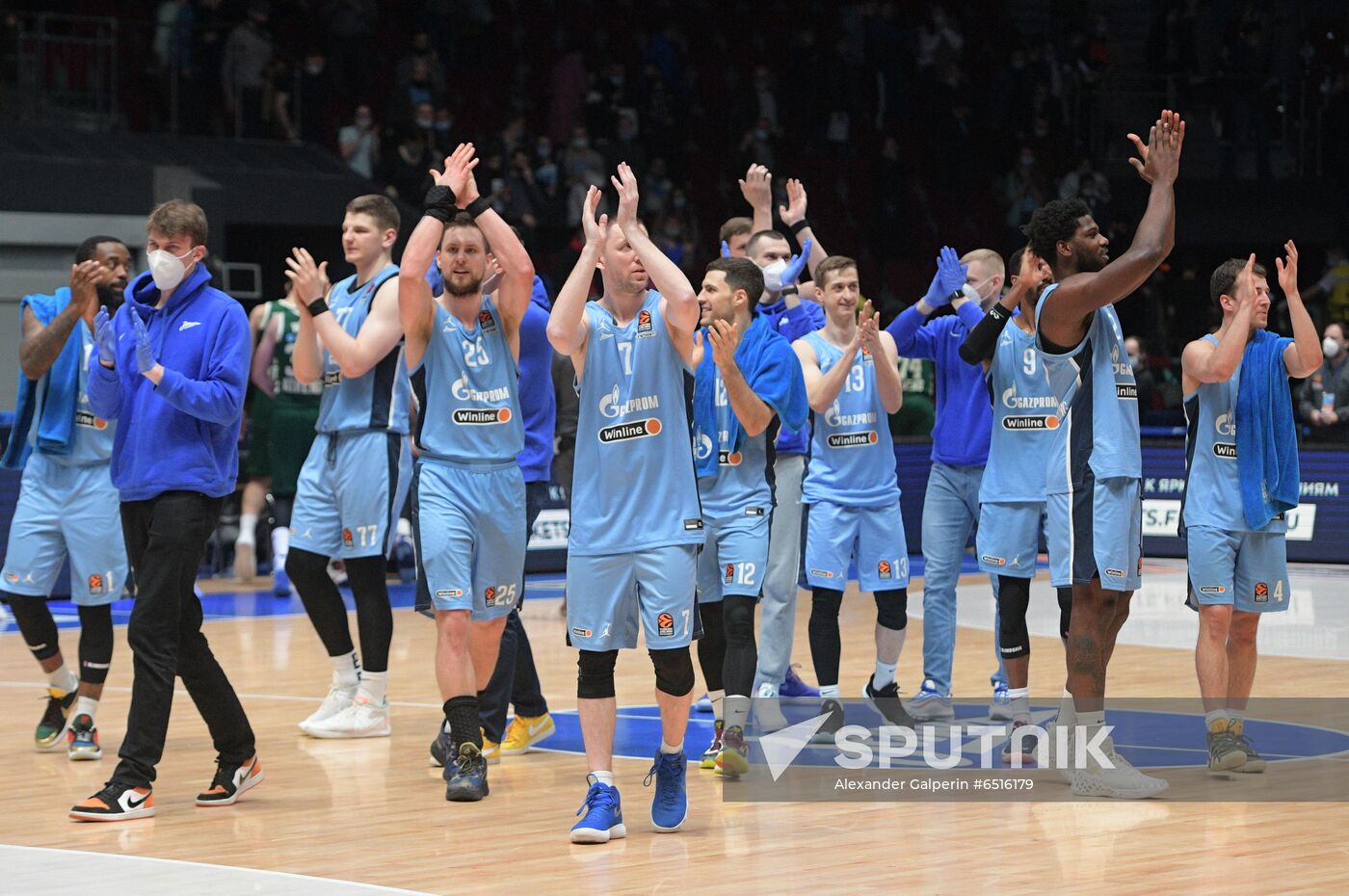 Russia Basketball Euroleague Zenit- Panathinaikos