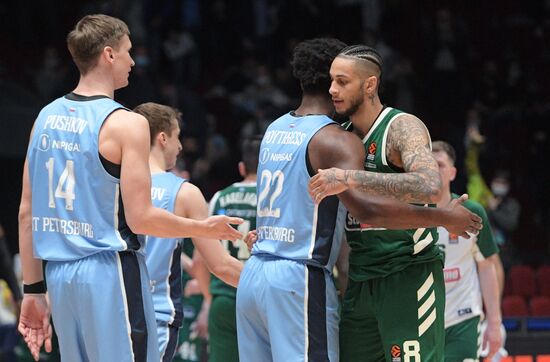Russia Basketball Euroleague Zenit- Panathinaikos
