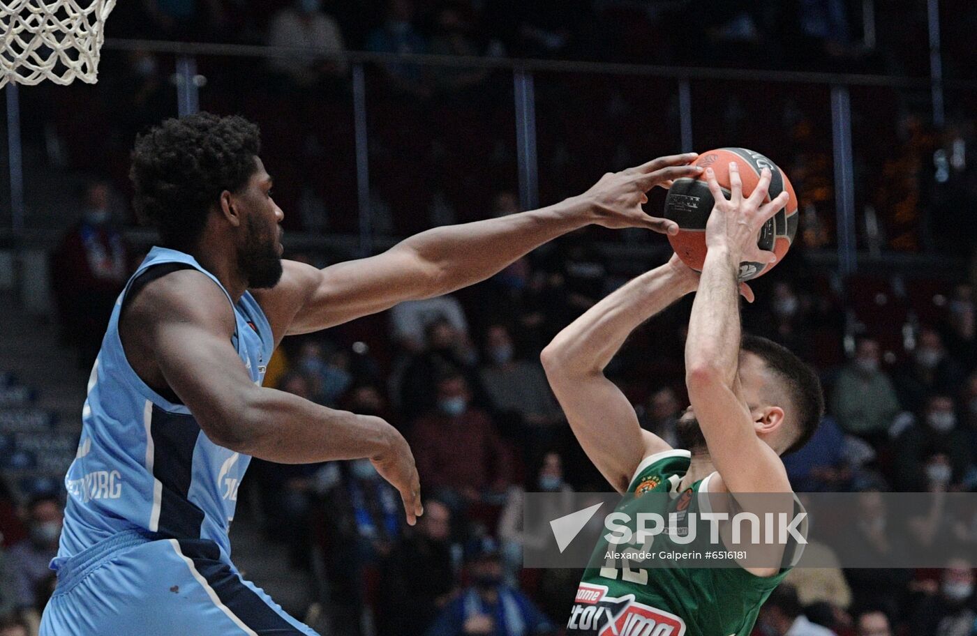 Russia Basketball Euroleague Zenit- Panathinaikos