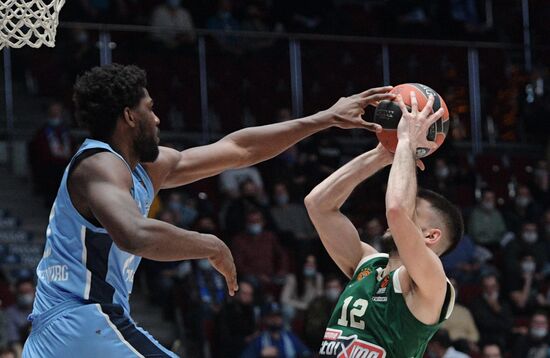Russia Basketball Euroleague Zenit- Panathinaikos