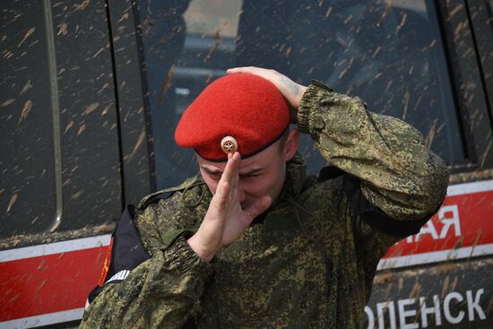 Russia Military Police Contest