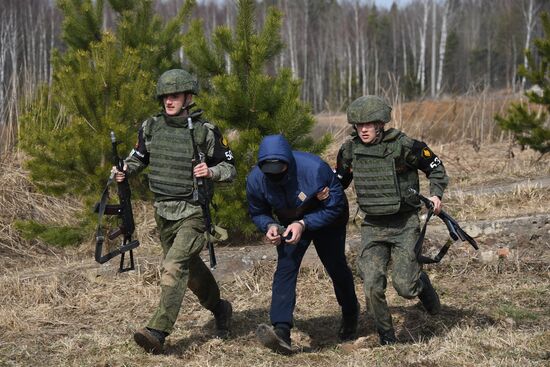 Russia Military Police Contest