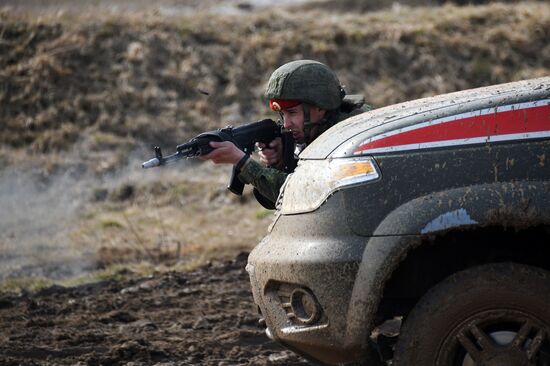 Russia Military Police Contest
