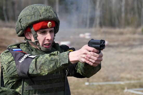 Russia Military Police Contest