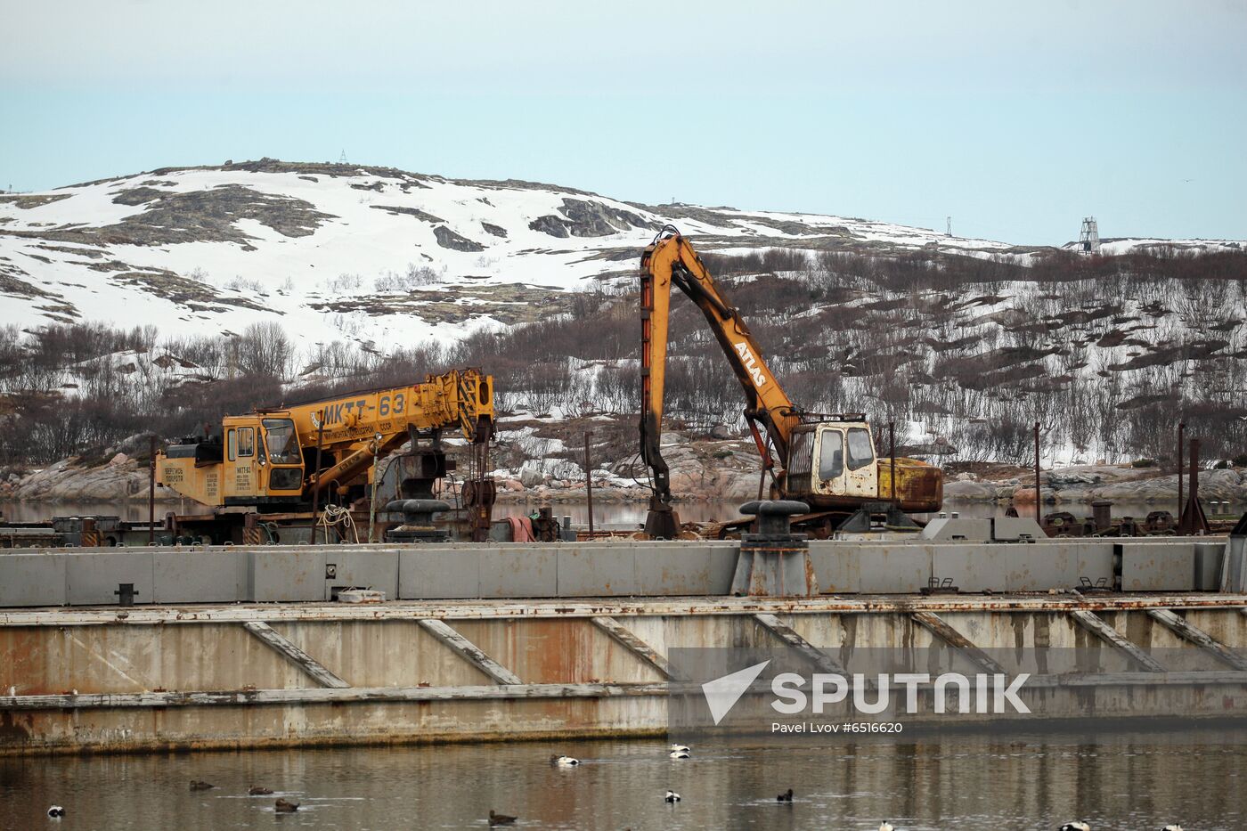Russia Submarine Base