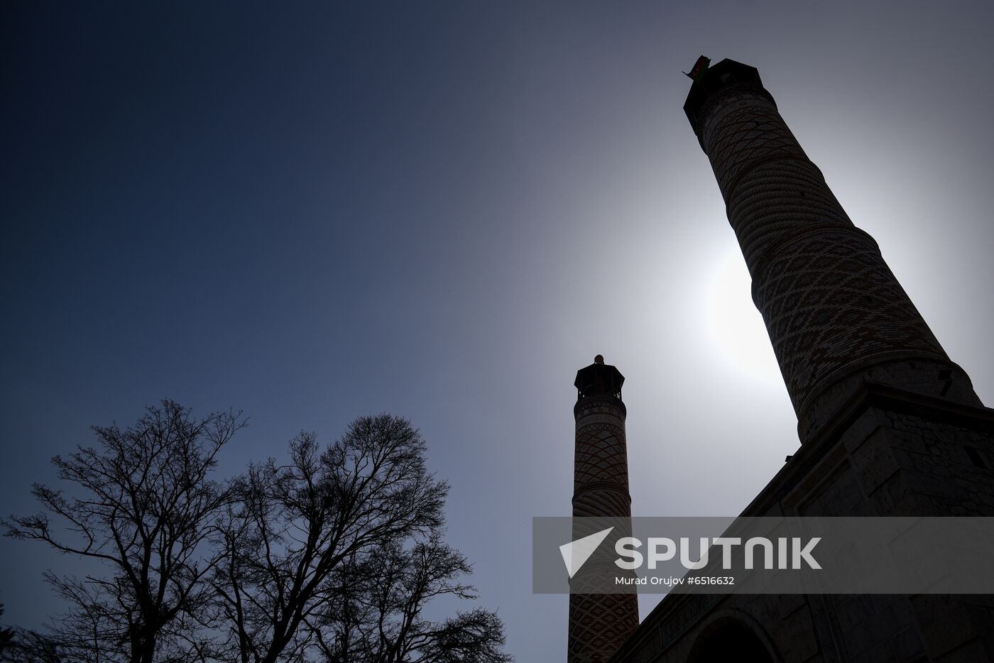 Azerbaijan Yukhari Govhar Agha Mosque