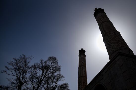Azerbaijan Yukhari Govhar Agha Mosque