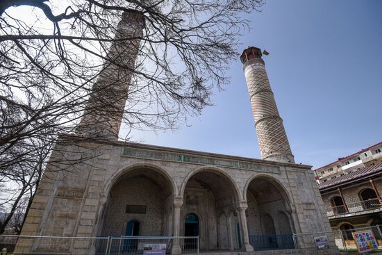 Azerbaijan Yukhari Govhar Agha Mosque