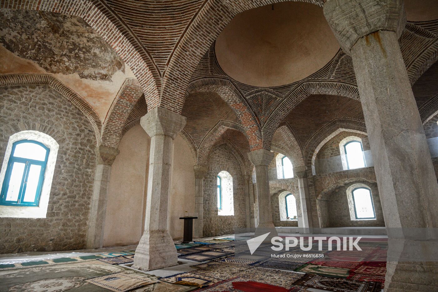 Azerbaijan Yukhari Govhar Agha Mosque