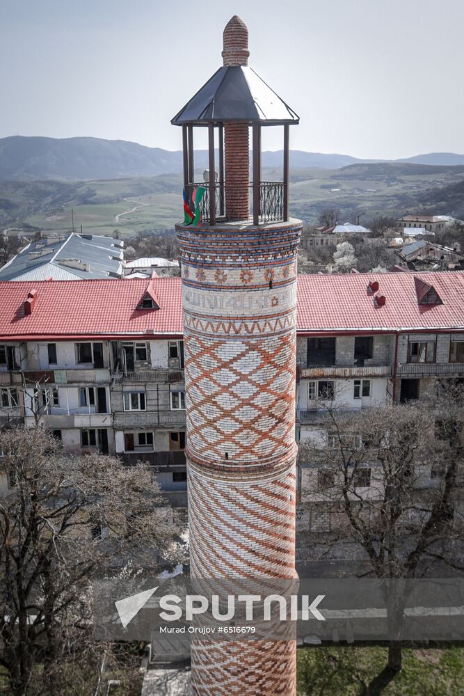Azerbaijan Yukhari Govhar Agha Mosque