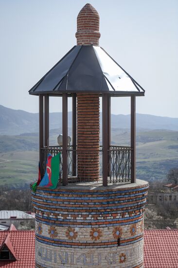 Azerbaijan Yukhari Govhar Agha Mosque