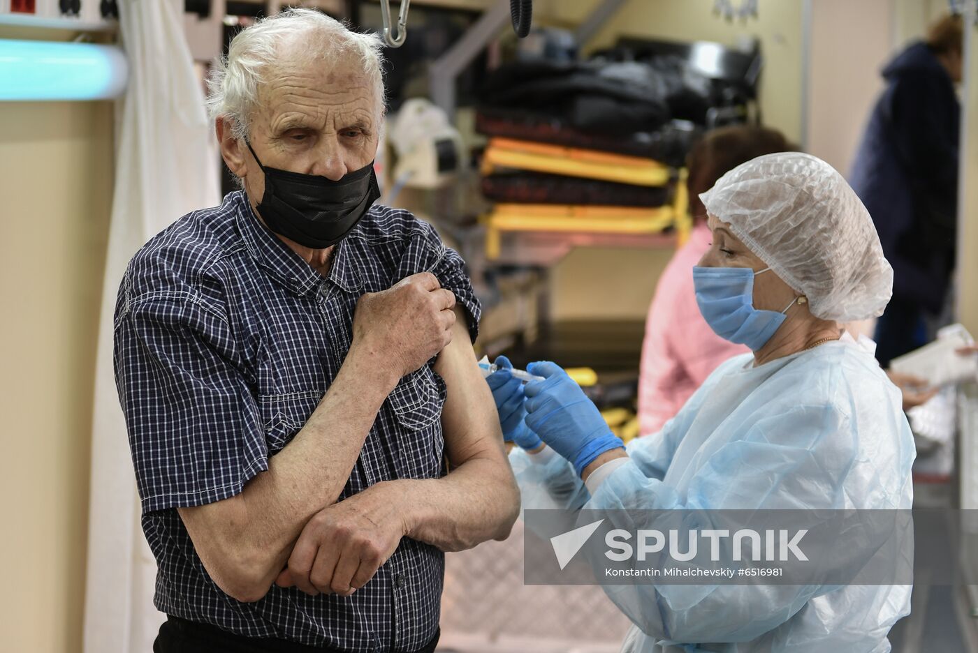 Russia Coronavirus Vaccination