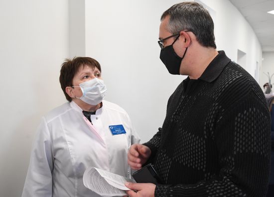 Russia Coronavirus Vaccination 