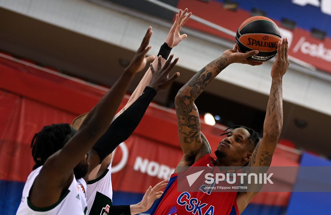 Russia Basketball Euroleague CSKA - Panathinaikos